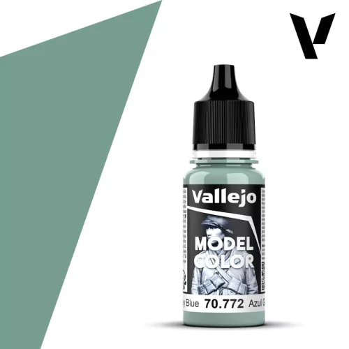 Vallejo 70772 MEDIUM GREY BLUE - 18ml (Vallejo Modell Color) (171) makett festék