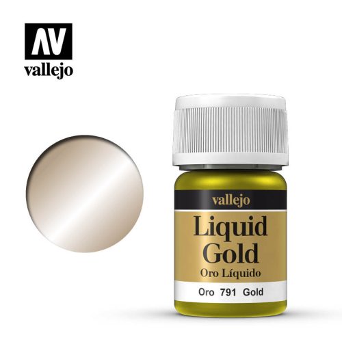 Vallejo 70791 Gold - 35 ml (Model Color) (212) akril makettfesték