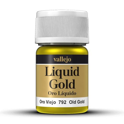 Vallejo 70792 Old Gold - 35 ml (Model Color) (213) akril makettfesték