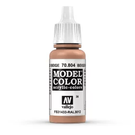   Vallejo 70804 Beige Red - 17 ml (Model Color) (36) akril makett festék