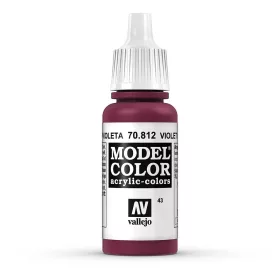   Vallejo 70812 Violet Red - 17 ml (Model Color) (43) akril makett festék
