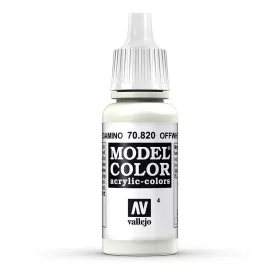   Vallejo 70820 Offwhite - 17 ml (Model Color) (4) akril makett festék