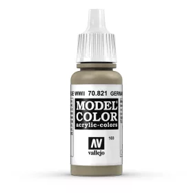   Vallejo 70821 German Camouflage Beige WWII - 17 ml (Model Color) (103) akril makett festék
