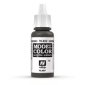   Vallejo 70822 German Camouflage Black Brown - 17 ml (Model Color) (150) akril makett festék