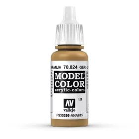   Vallejo 70824 German Camouflage Orange Ochre - 17 ml (Model Color) (128) akril makett festék