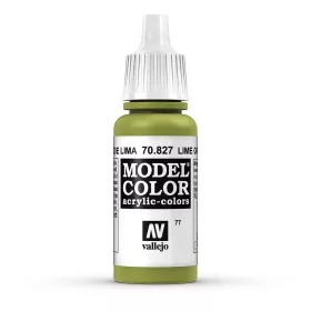   Vallejo 70827 Lime Green - 17 ml (Model Color) (77) akril makett festék