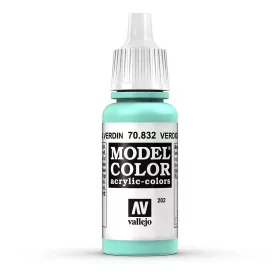   Vallejo 70832 Verdigris Glaze - 17 ml (Model Color) (202) akril makett festék