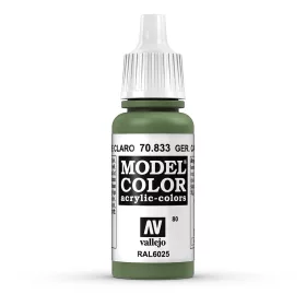   Vallejo 70833 German Camouflage Light Green - 17 ml (Model Color) (80) akril makett festék