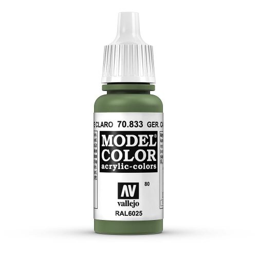 Vallejo 70833 German Camouflage Light Green - 17 ml (Model Color) (80) akril makettfesték