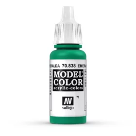   Vallejo 70838 Emerald - 17 ml (Model Color) (71) akril makett festék