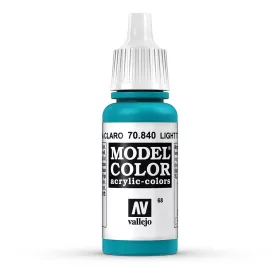   Vallejo 70840 Light Turquoise - 17 ml (Model Color) (68) akril makett festék