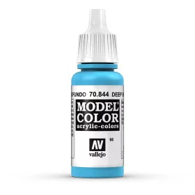   Vallejo 70844 Deep Sky Blue - 17 ml (Model Color) (66) akril makett festék