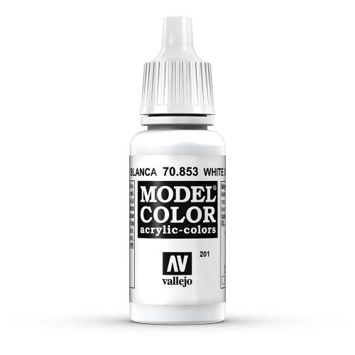 Vallejo 70853 White Glaze - 17 ml (Model Color) (201) akril makettfesték