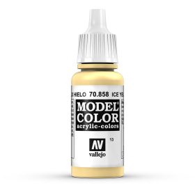   Vallejo 70858 Ice Yellow - 17 ml (Model Color) (13) akril makett festék
