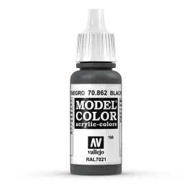   Vallejo 70862 Black Grey - 17 ml (Model Color) (168) akril makett festék