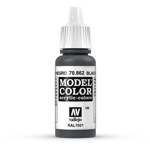 Vallejo 70862 Black Grey - 17 ml (Model Color) (168) akril makettfesték