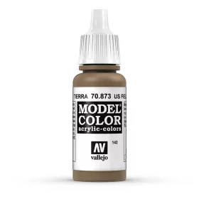   Vallejo 70873 US Field Drab - 17 ml (Model Color) (142) akril makett festék