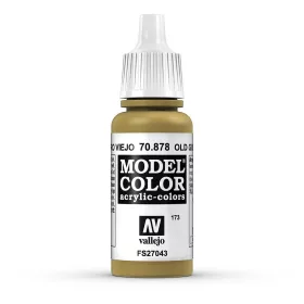   Vallejo 70878 Old Gold - 17 ml (Model Color) (173) akril makett festék