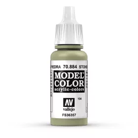   Vallejo 70884 Stone Grey - 17 ml (Model Color) (104) akril makett festék