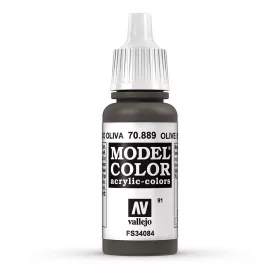   Vallejo 70889 U.S.A. Olive Drab - 17 ml (Model Color) (91) akril makett festék