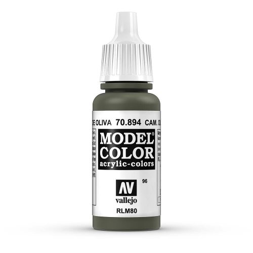 Vallejo 70894 Camouflage Olive Green - 17 ml (Model Color) (96) akril makettfesték