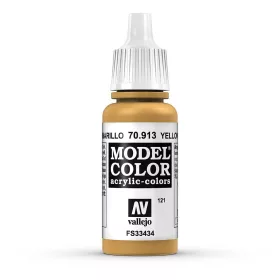   Vallejo 70913 Yellow Ochre - 17 ml (Model Color) (121) akril makett festék