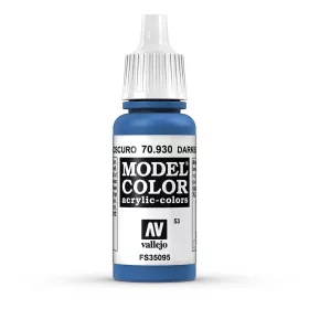   Vallejo 70930 Dark Blue - 17 ml (Model Color) (53) akril makett festék