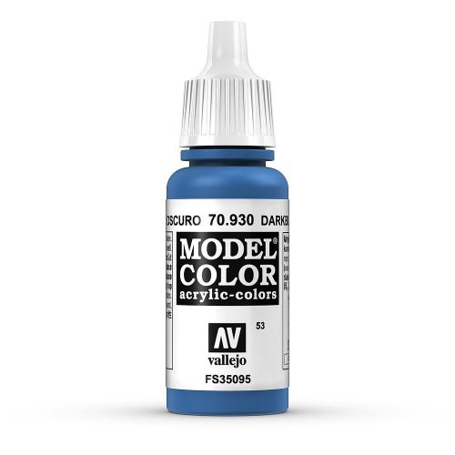 Vallejo 70930 Dark Blue - 17 ml (Model Color) (53) akril makettfesték