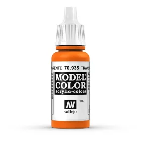   Vallejo 70935 Transparent Orange - 17 ml (Model Color) (185) akril makett festék