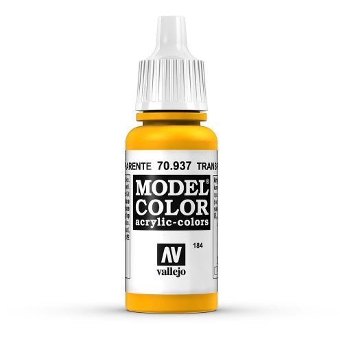 Vallejo 70937 Transparent Yellow - 17 ml (Model Color) (184) akril makettfesték