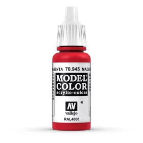   Vallejo 70945 Magenta - 17 ml (Model Color) (42) akril makett festék