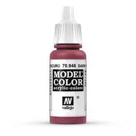   Vallejo 70946 Dark Red - 17 ml (Model Color) (32) akril makett festék