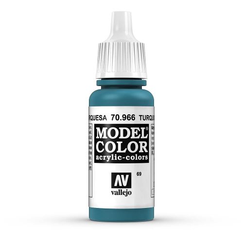 Vallejo 70966 Turquoise - 17 ml (Model Color) (69) akril makettfesték