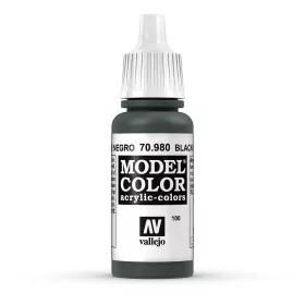   Vallejo 70980 Black Green - 17 ml (Model Color) (100) akril makett festék