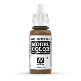   Vallejo 70983 Flat Earth - 17 ml (Model Color) (143) akril makett festék