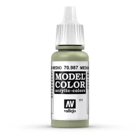   Vallejo 70987 Medium Grey - 17 ml (Model Color) (111) akril makett festék