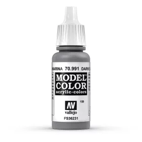   Vallejo 70991 Dark Sea Grey - 17 ml (Model Color) (159) akril makett festék