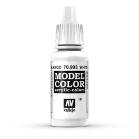   Vallejo 70993 White Grey - 17 ml (Model Color) (151) akril makett festék