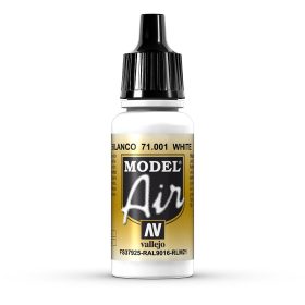 Vallejo 71001 White, 17 ml (Model Air) akril makett festék