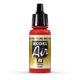   Vallejo 71003 Scarlet Red, 17 ml (Model Air) akril makett festék