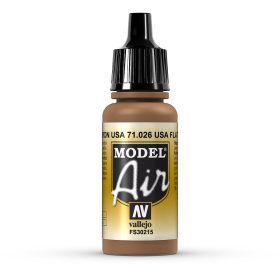   Vallejo 71026 US Flat Brown, 17 ml (Model Air) akril makett festék