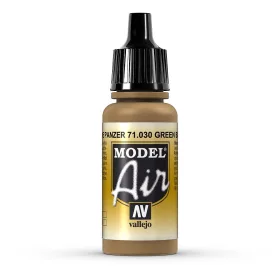   Vallejo 71030 Green Brown, 17 ml (Model Air) akril makett festék