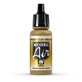   Vallejo 71031 Middle Stone, 17 ml (Model Air) akril makett festék
