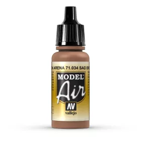   Vallejo 71034 Sand Brown, 17 ml (Model Air) akril makett festék