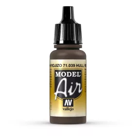   Vallejo 71039 Hull Red, 17 ml (Model Air) akril makett festék