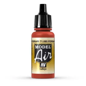   Vallejo 71085 Ferrari Red, 17 ml (Model Air) akril makett festék