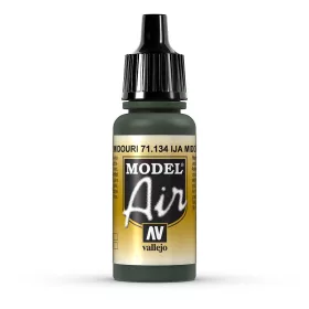   Vallejo 71134 IJA Midouri Green, 17 ml (Model Air) akril makett festék