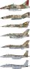 Vallejo 71203 Model Air Paint Set - Israeli Air Force (IAF) Colors Post 1967 to Present (8 x 17