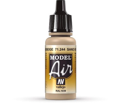 Vallejo 71244 Sand Beige (RAL1039), 17 ml (Model Air) akril makettfesték