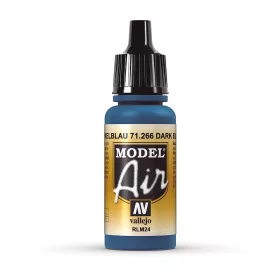   Vallejo 71266 Dark Blue RLM24, 17 ml (Model Air) akril makett festék